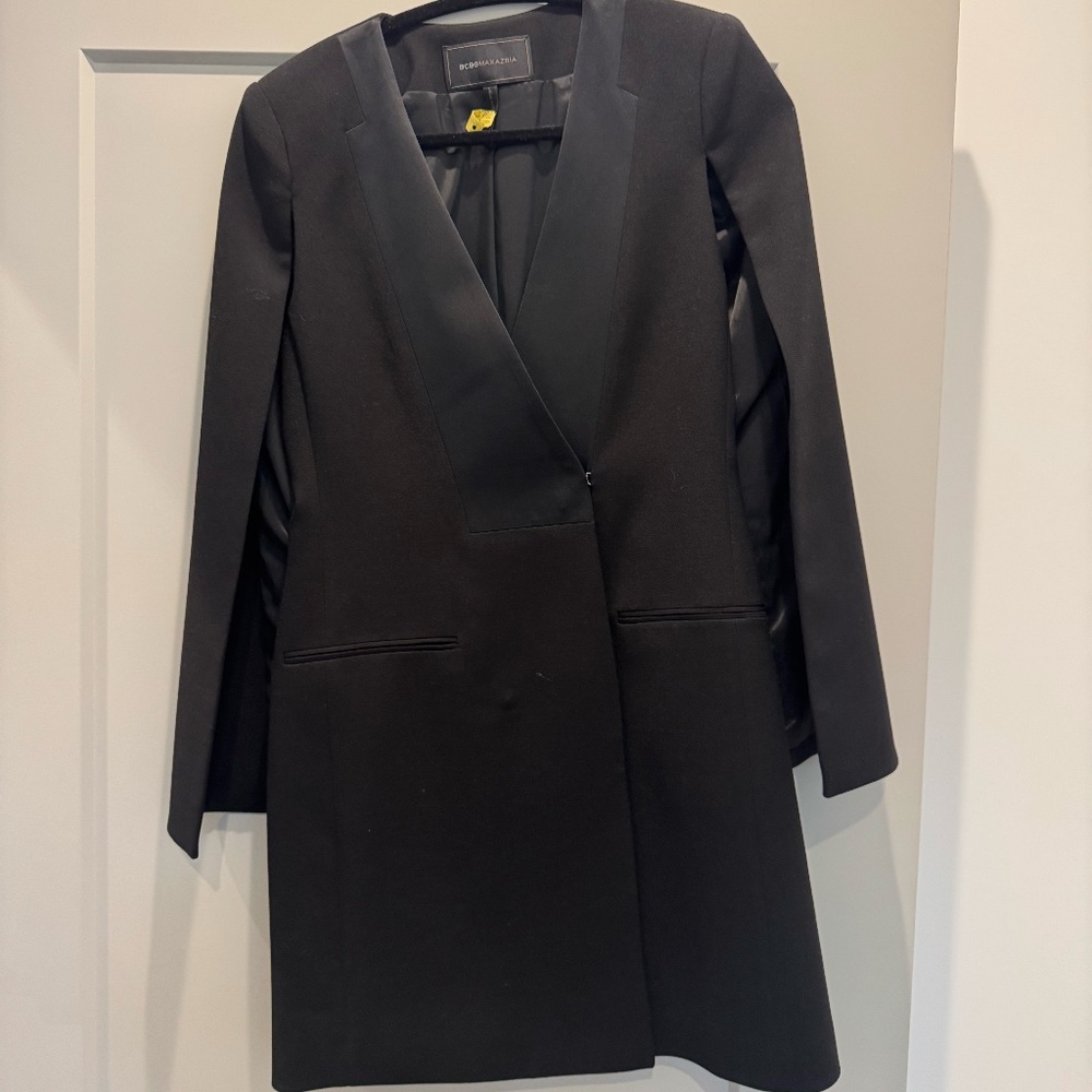 BCBG Cape Cocktail Dress